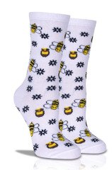 Arı Desenli Soket Çorap RENKLİ - 35/39