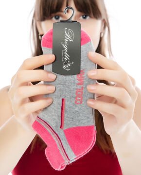 Coolmax Klimalı Spor Çorap Gri Renk Extra Serinlik