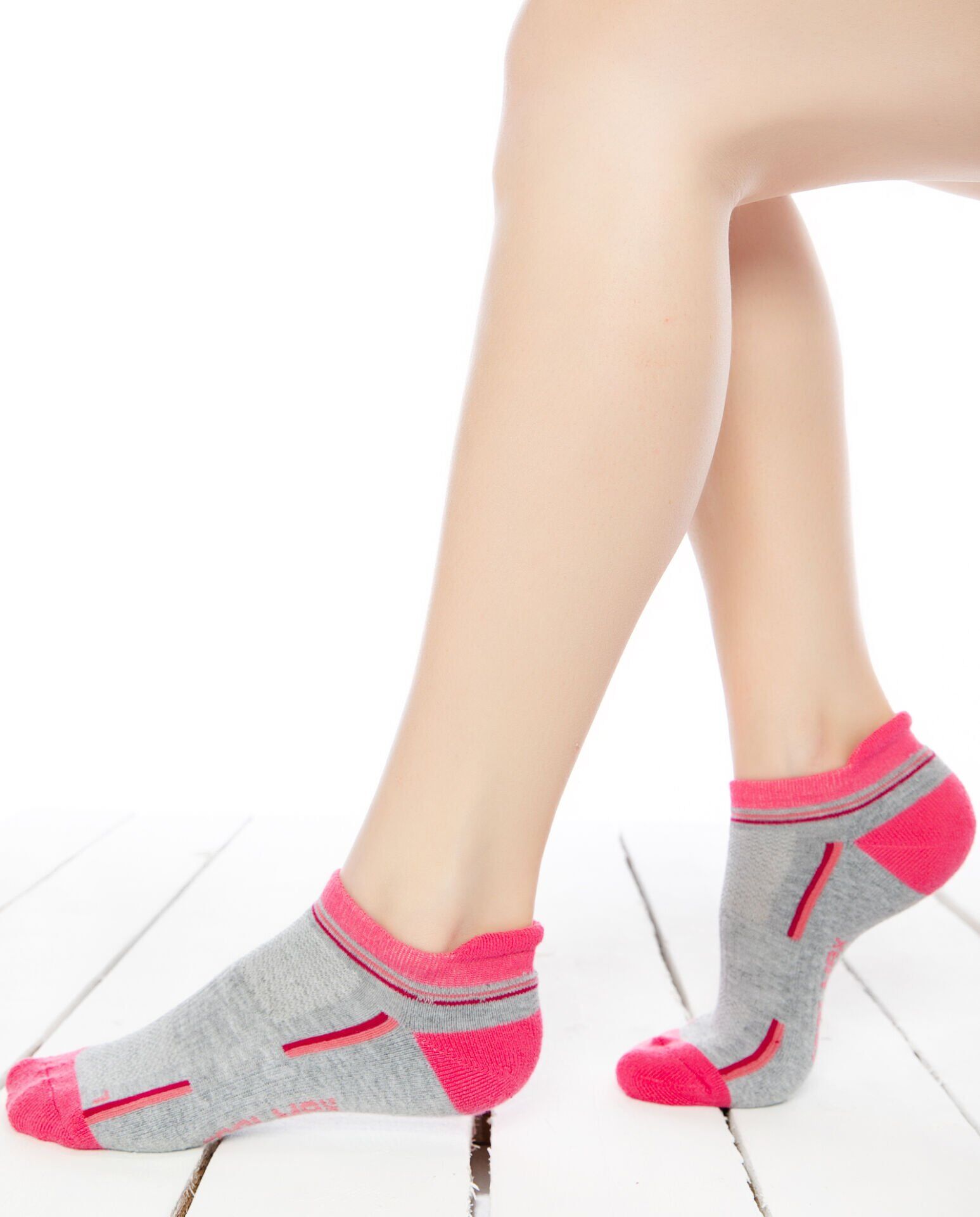 Coolmax Klimalı Spor Çorap Gri Renk Extra Serinlik RENKLİ - 35/39