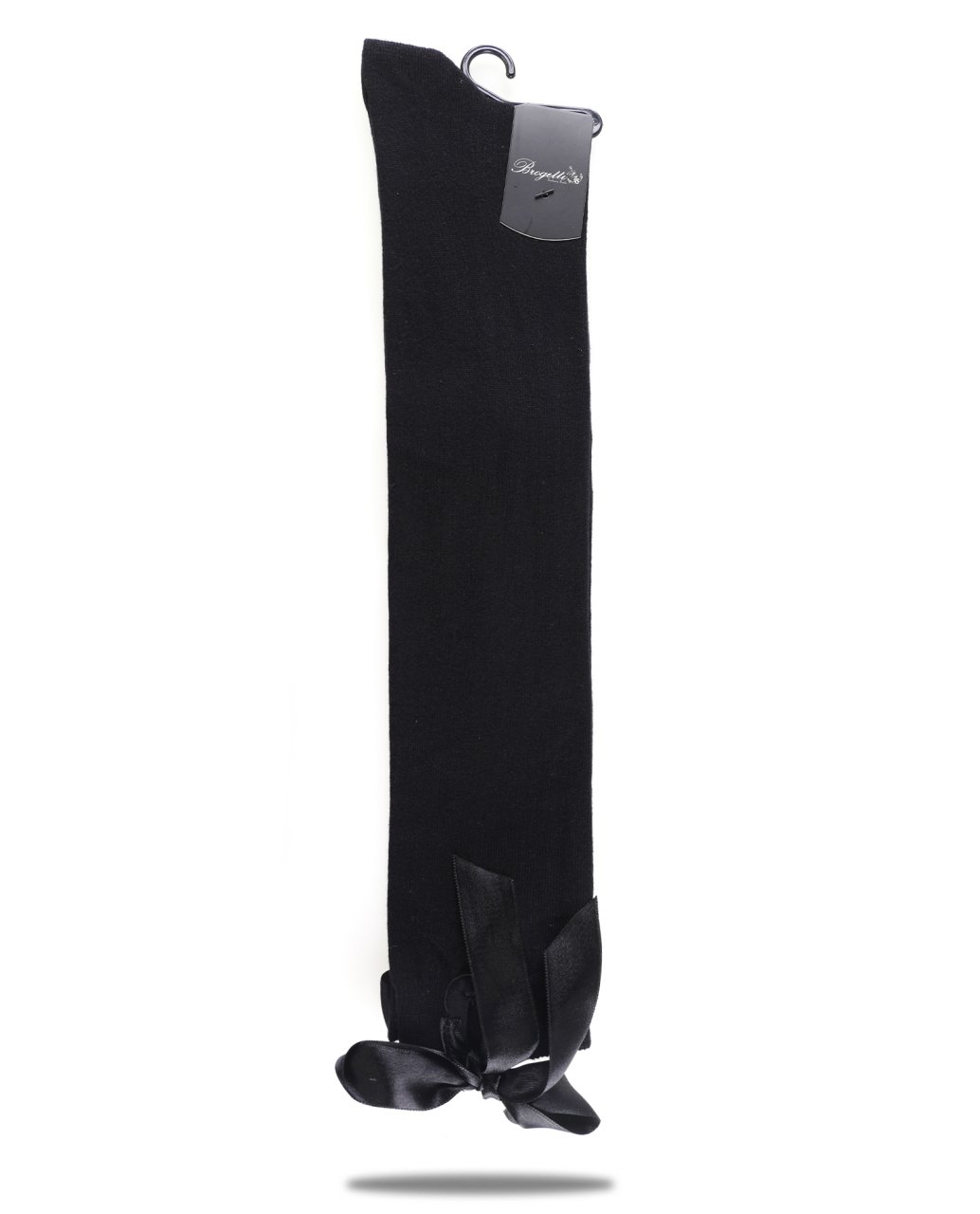 Siyah Renk Kurdela Aksesuarlı Dizüstü Çorap SİYAH - 35/39