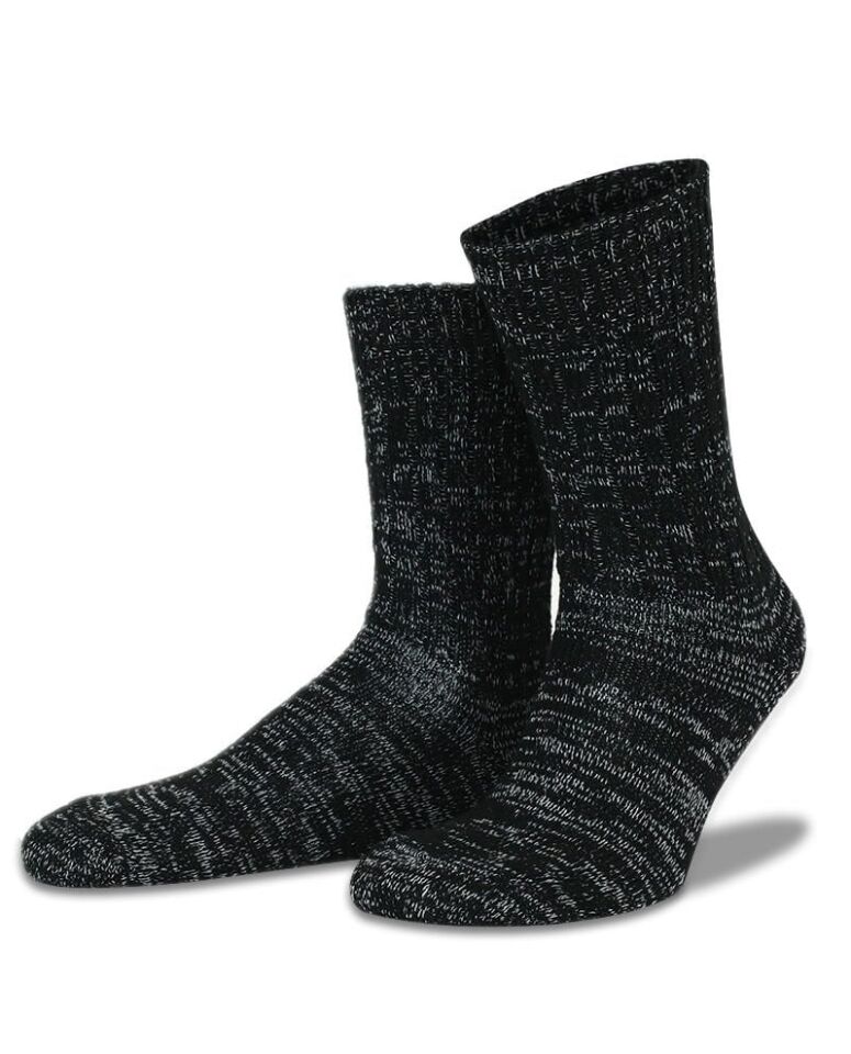 Siyah Muline Erkek Kışlık Soket Çorap