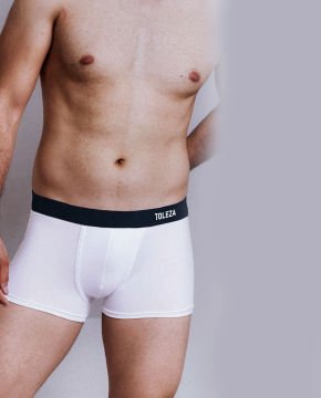 Erkek Boxer 3lü Paket Beyaz Renk M Beden