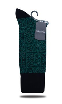 Danton Exclusive Turkuaz Erkek Çorabı Brogetti