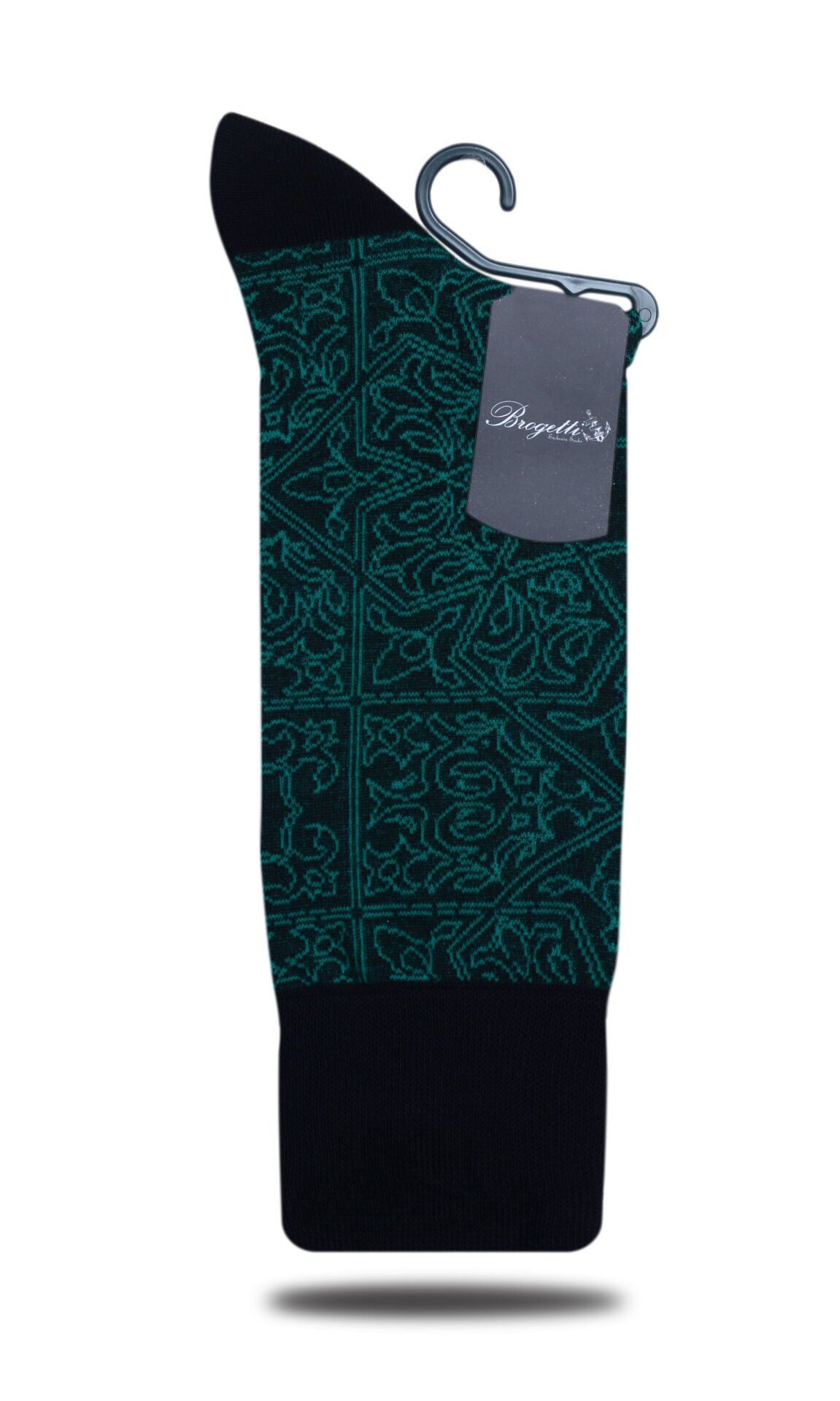 Danton Exclusive Turkuaz Erkek Çorabı Brogetti TURKUAZ - 42/44