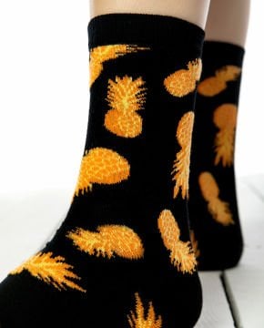 Ananas Desen Soket Çorap