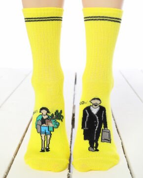 Leon ve Mathilda Çorabı Sarı Renk