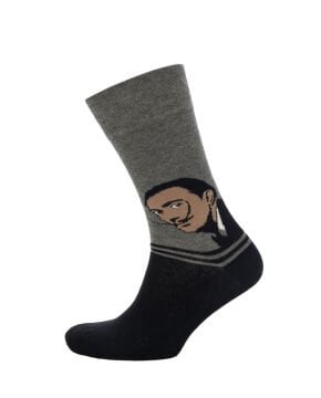 Salvador Dali Desenli Erkek Soket Çorap