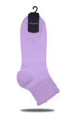 Lila File Desen Soket Çorap LİLA - 35/39