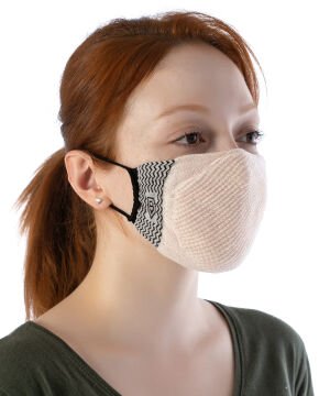 Yıkanılabilir Maske Pamuk Ten Rengi Esnek Lastikli