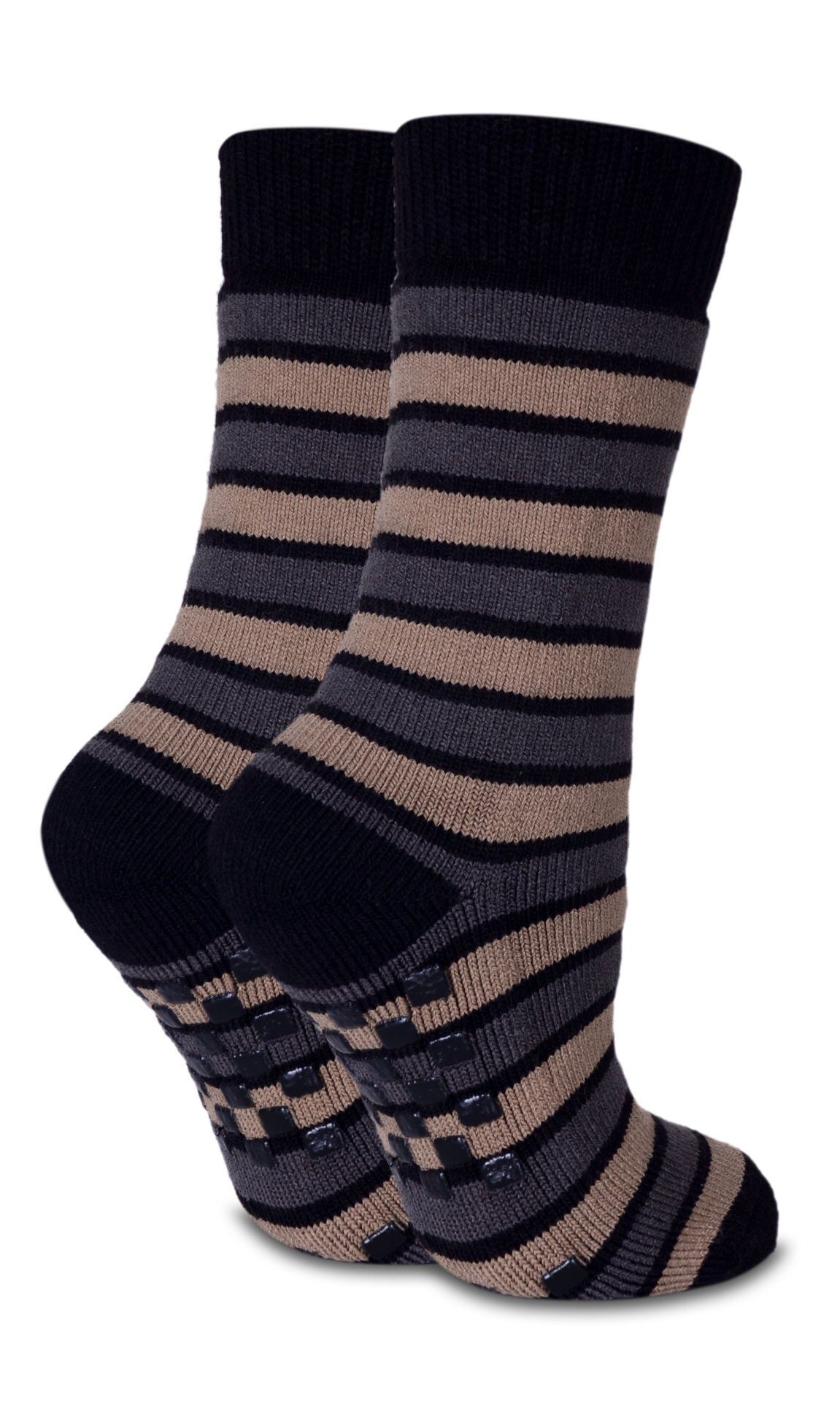 Kadın Kışlık Çorap Çizgili Basic Brogetti RENKLİ - TEK BEDEN