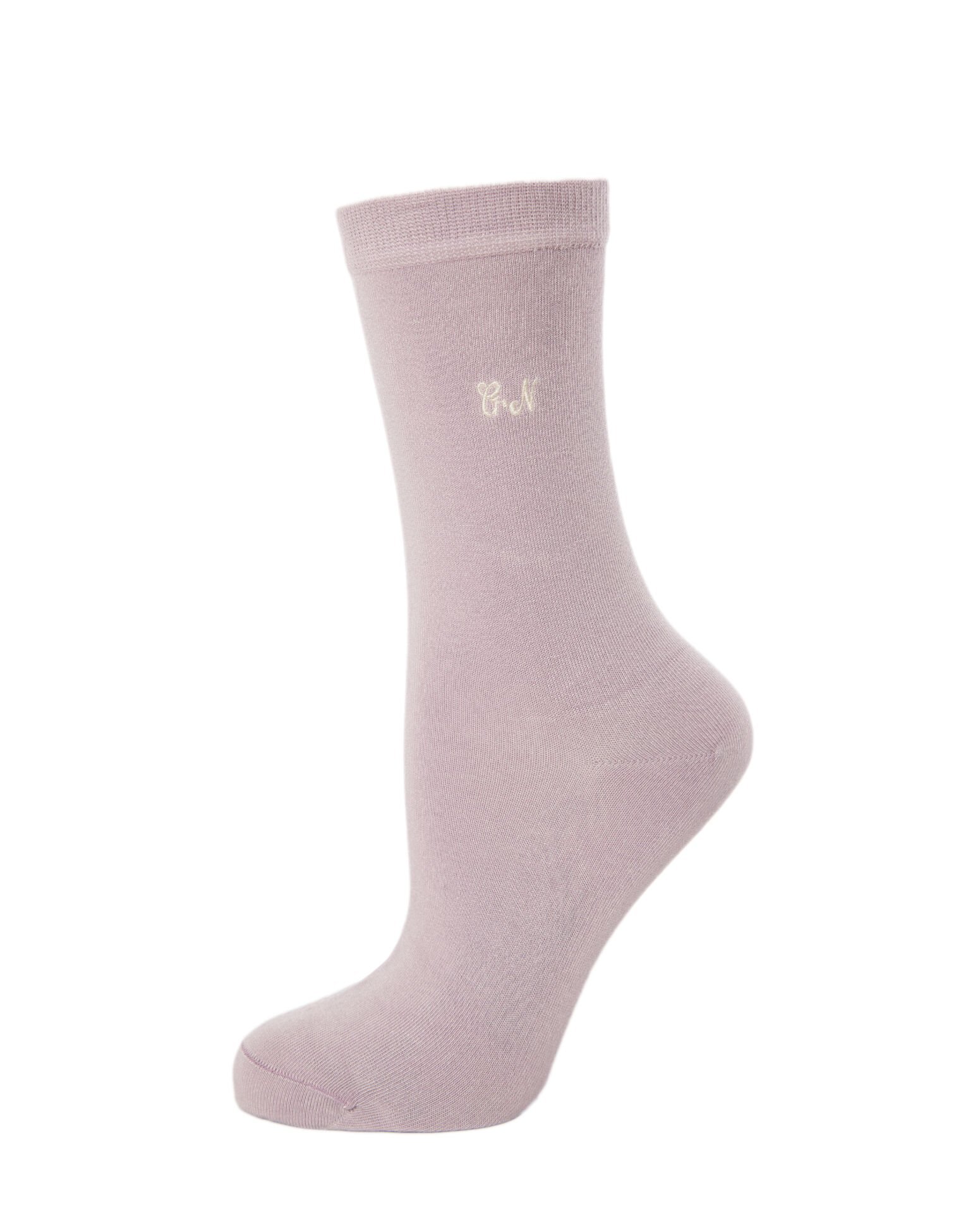 Kişiye Özel Kadın Nakışlı Soket Çorap Exclusive Bambu