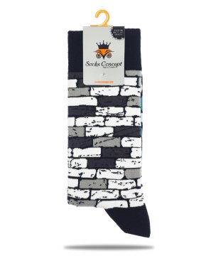 Taş ve Renkli Nokta Desenli Soket Çorap RENKLİ - 41/46