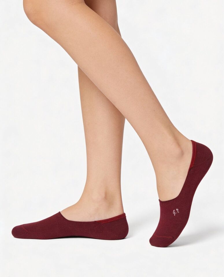 Kişiye Özel Kadın Nakışlı Babet Çorap Exclusive