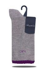 2'li Paket Bilekten Kabartma Desenli Soket Çorap RENKLİ - 35/39