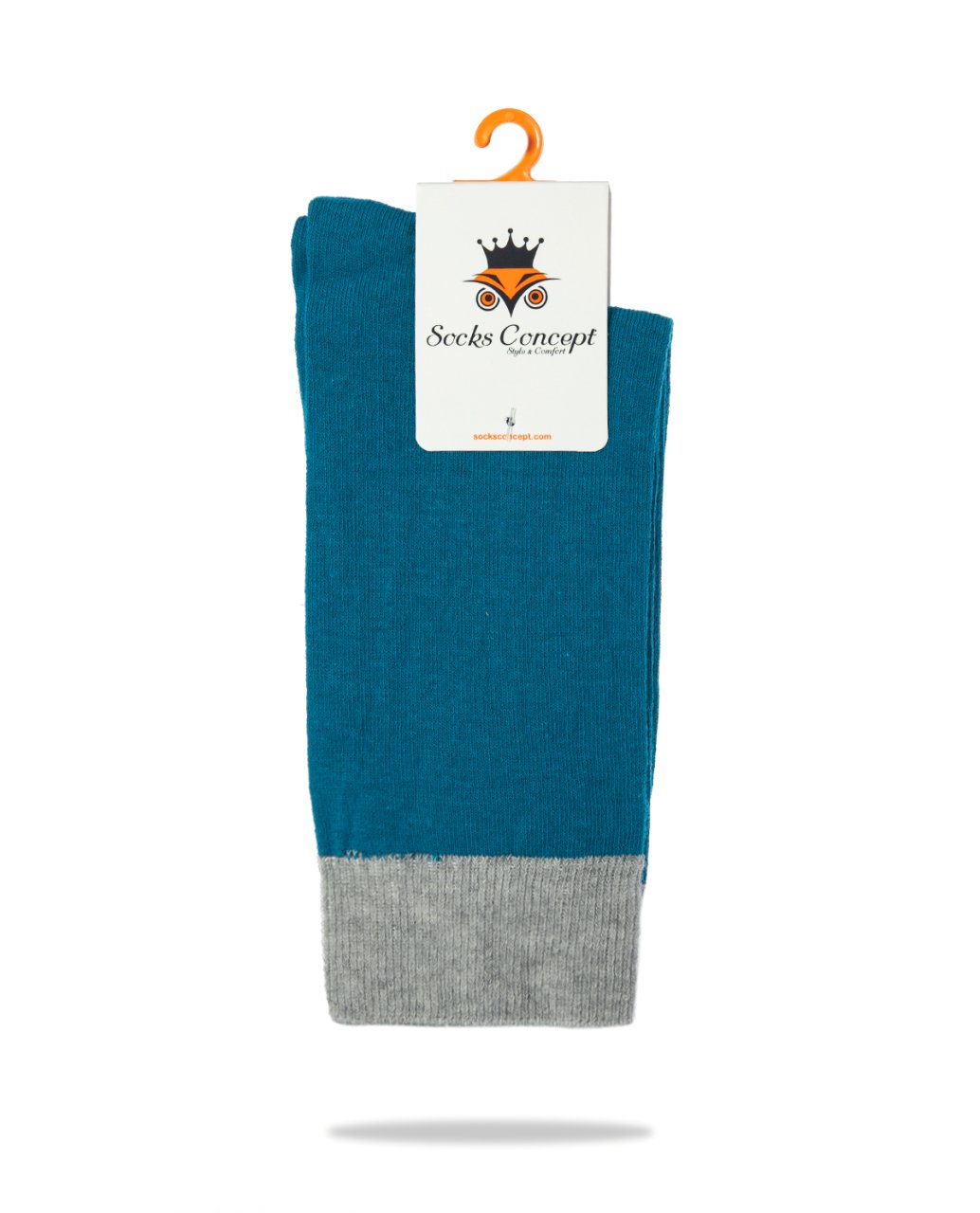 Turkuaz Renk Düz Soket Çorap TURKUAZ - TEK BEDEN