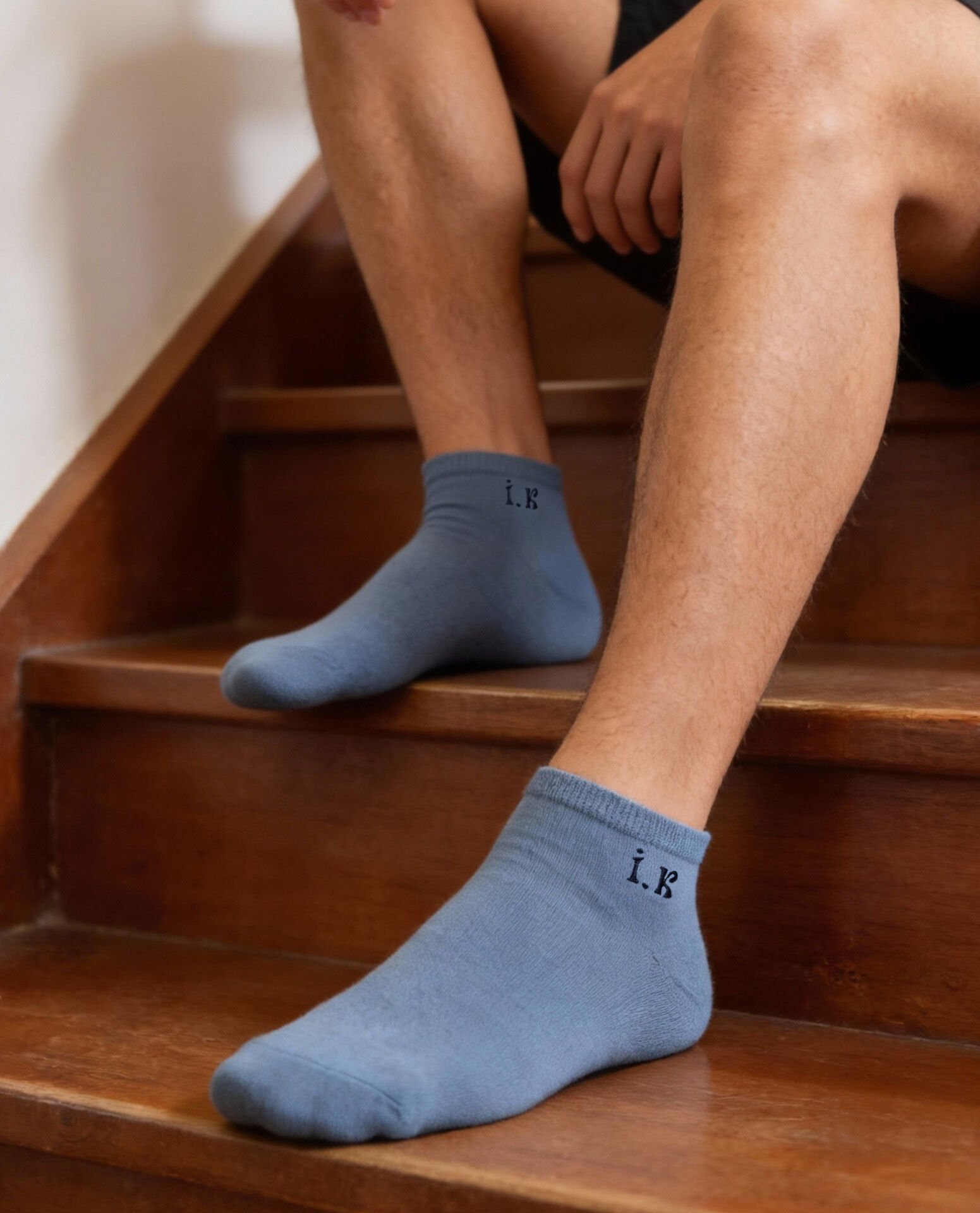 Kişiye Özel Erkek Nakışlı Patik Çorap Exclusive