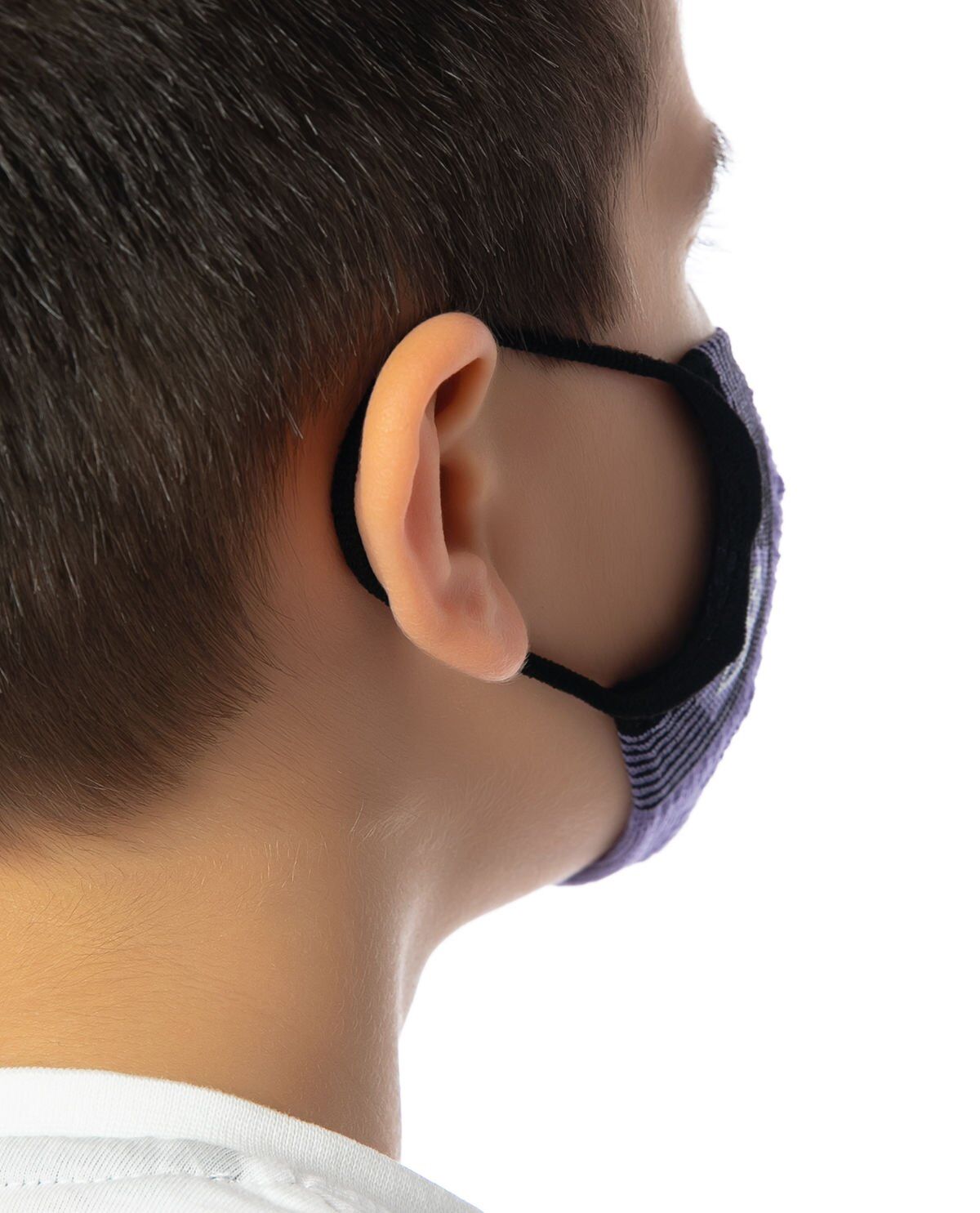 Yıkanabilir Çocuk Maskesi Ekstra Rahat Mor Renk MOR - 7-12 YAŞ