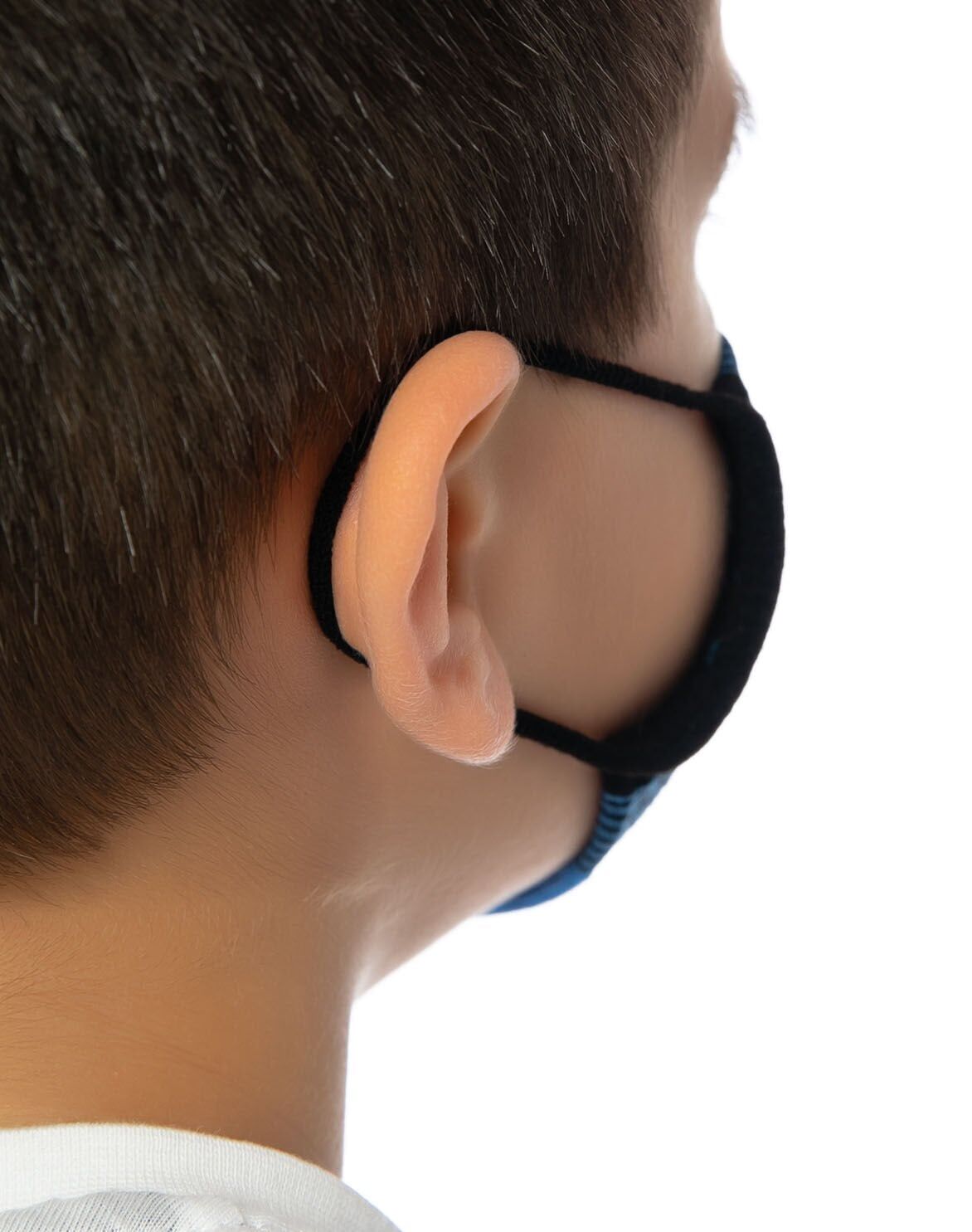 Yıkanabilir Çocuk Maskesi Koyu Mavi Renk KOYU MAVİ - 3-6 YAŞ