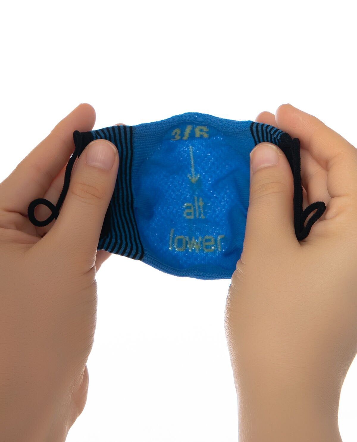 Yıkanabilir Çocuk Maskesi Koyu Mavi Renk KOYU MAVİ - 3-6 YAŞ