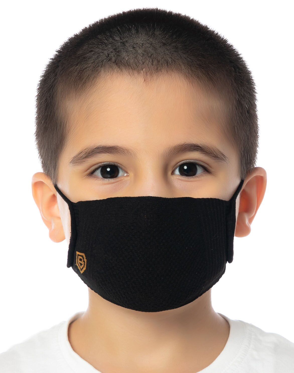 Yıkanabilir Çocuk Maskesi Siyah Renk
