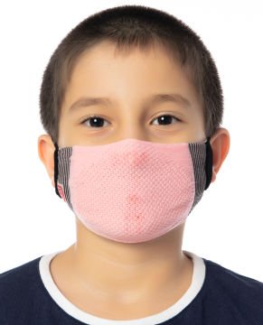 Yıkanabilir Çocuk Maskesi Pembe Renk