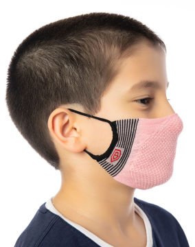 Yıkanabilir Çocuk Maskesi Pembe Renk