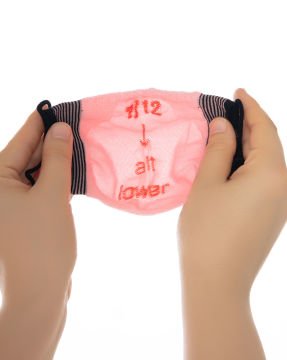 Yıkanabilir Çocuk Maskesi Pembe Renk