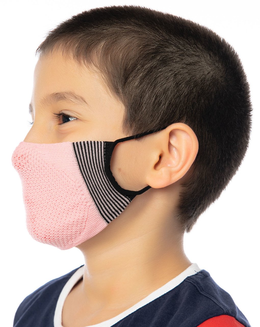 Yıkanabilir Çocuk Maskesi Pembe Renk PEMBE - 3-6 YAŞ