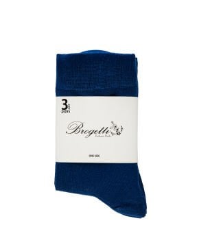 Bambu Soket Çorap 3lü Kadın Lacivert Renk