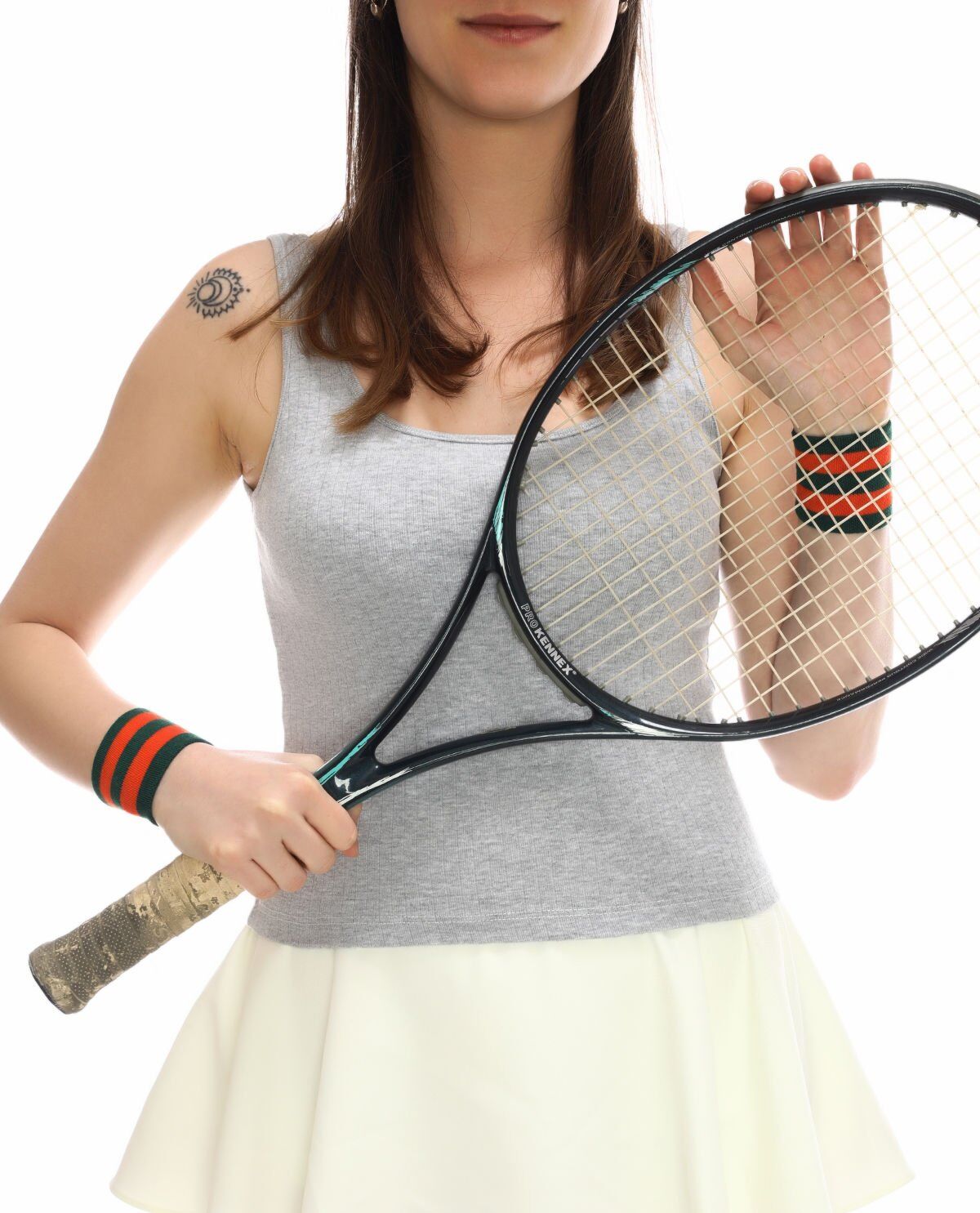 6lı Ekonomik Paket Renkli Çizgili Unisex Tenis Bilekliği