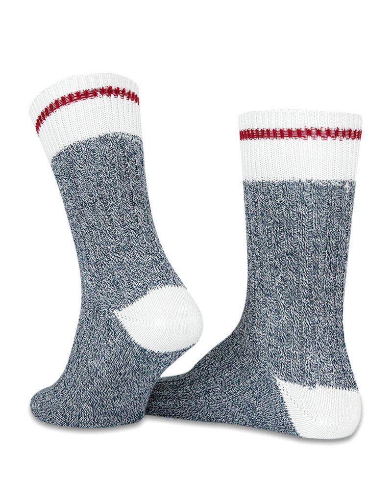 Bordo Çizgili Antrasit Muline Kışlık Çorap LACİVERT - 39/42