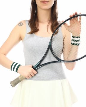 6lı Eko Paket Çizgili Renkli Unisex Tenis Bilekliği