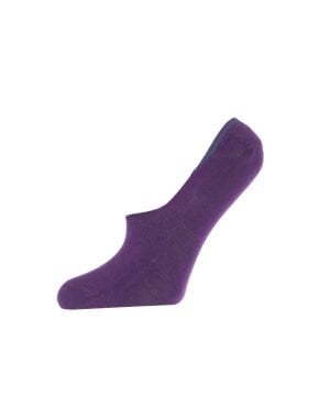 Bambu Kadın Babet Çorap 3lü Mor Renk