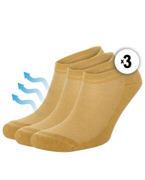 Nefes Alabilen Kadın Havlu Patik Çorap 3 lü