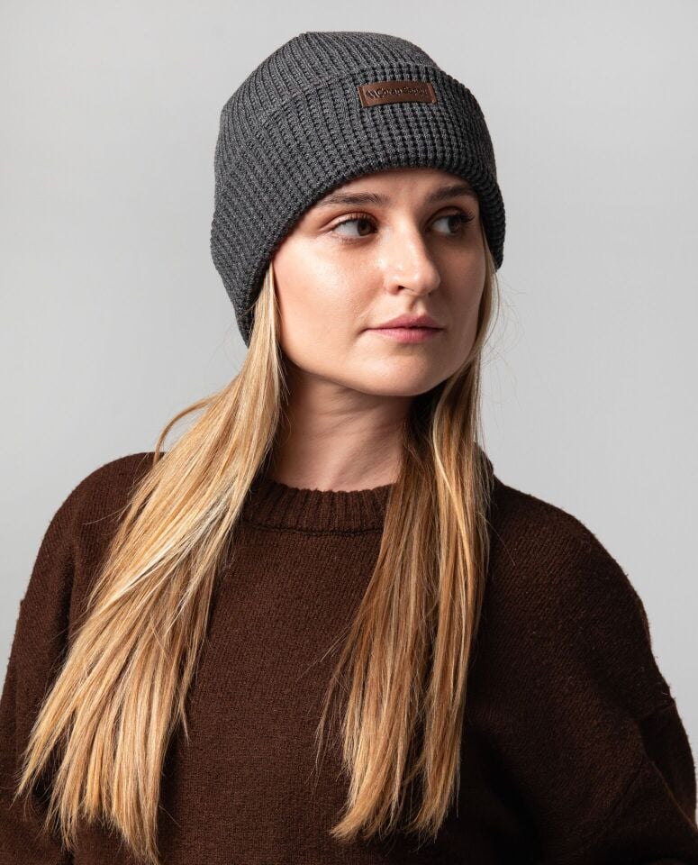 Triko Bere Fermuar Model Antrasit Renk